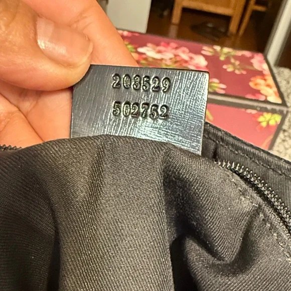 Gucci Full Moon Tote Tan and Black Monogram Shoulder Bag - Picture 7 of 10